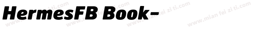 HermesFB Book字体转换